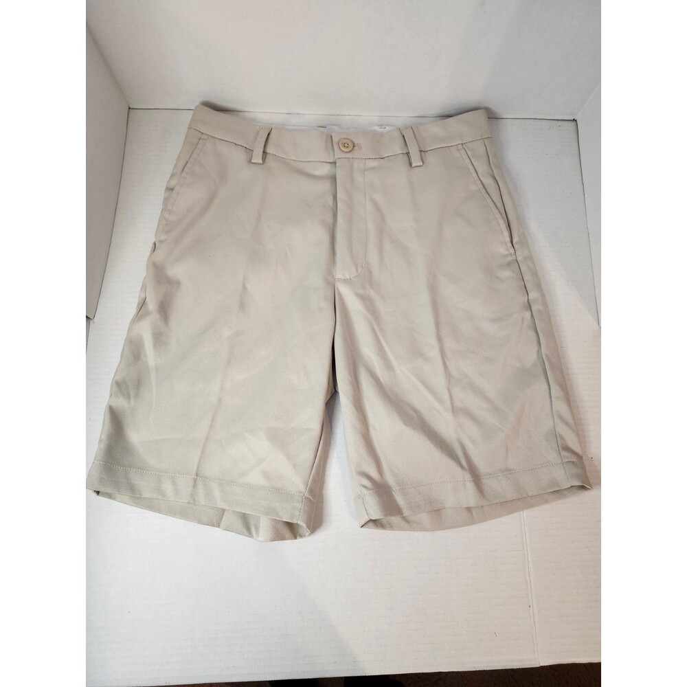 Amazon Essentials Mens Golf SHORTS - Size 30 - Stone Tan Stretch Classic Fit New